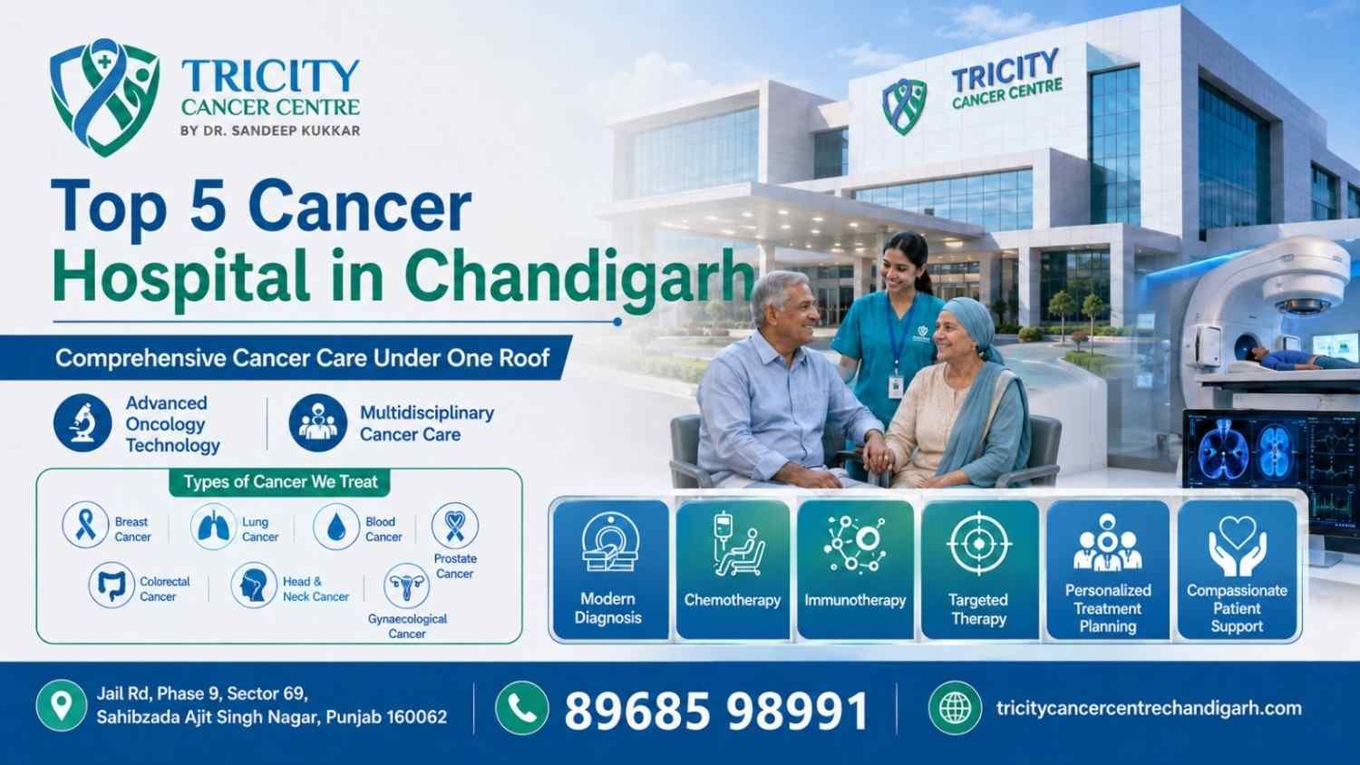 Top 5 Cancer Hospital in Chandigarh