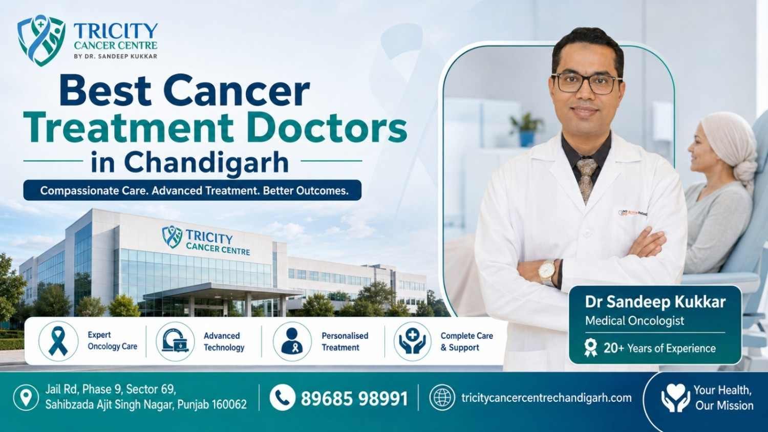 Best Cancer Treatment Doctors in Chandigarh