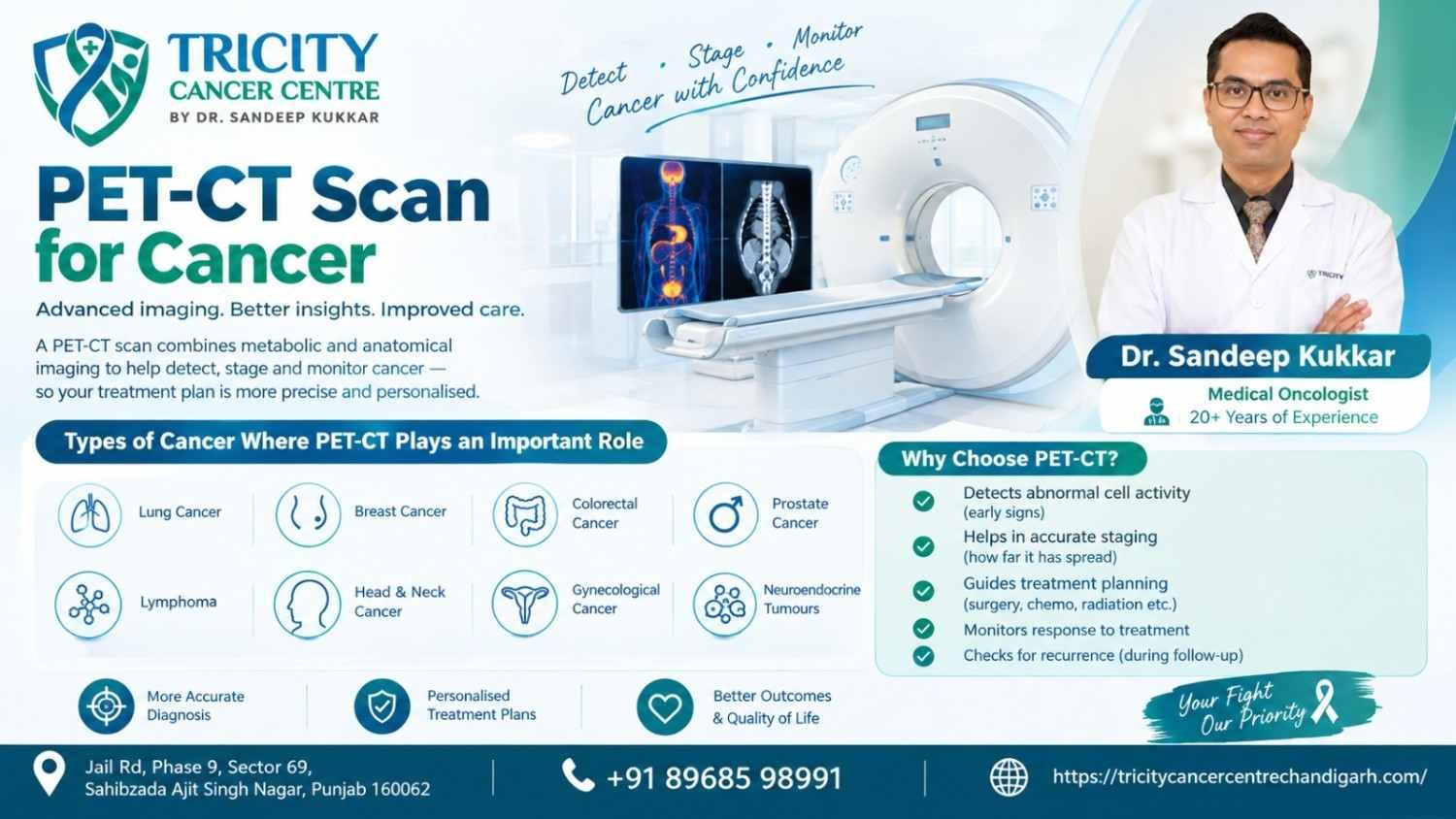 PET-CT Scan for Cancer Mohali