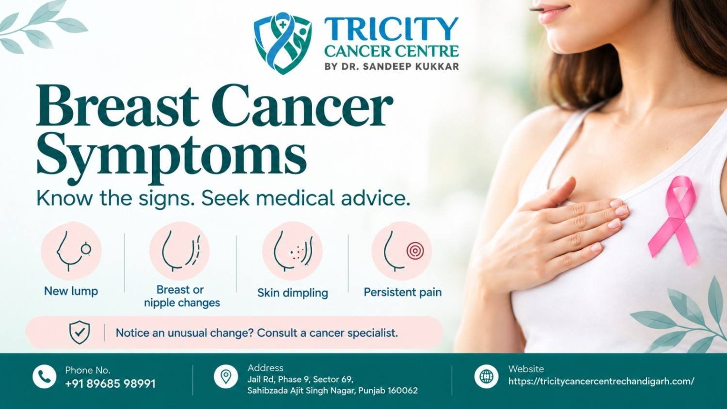 Breast Cancer Symptoms in Women