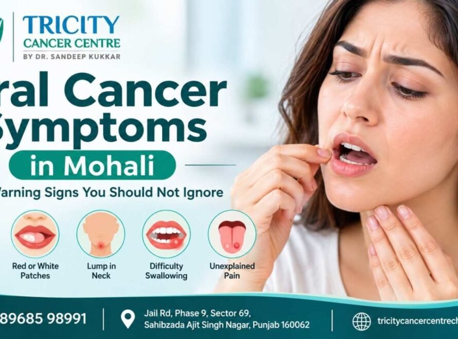 Oral cancer symptoms in Mohali